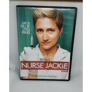 Nurse Jackie Season 1 DVD By Edie Falco TV Show Drama No Scratches Clean